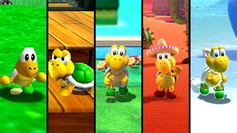 koopa troopa|History of Koopa Troopas .